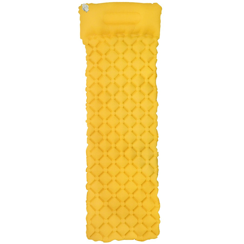 Bangcool Camping Sleeping Pad Lightweight Inflatable Air Mattress with Pillow for Camping