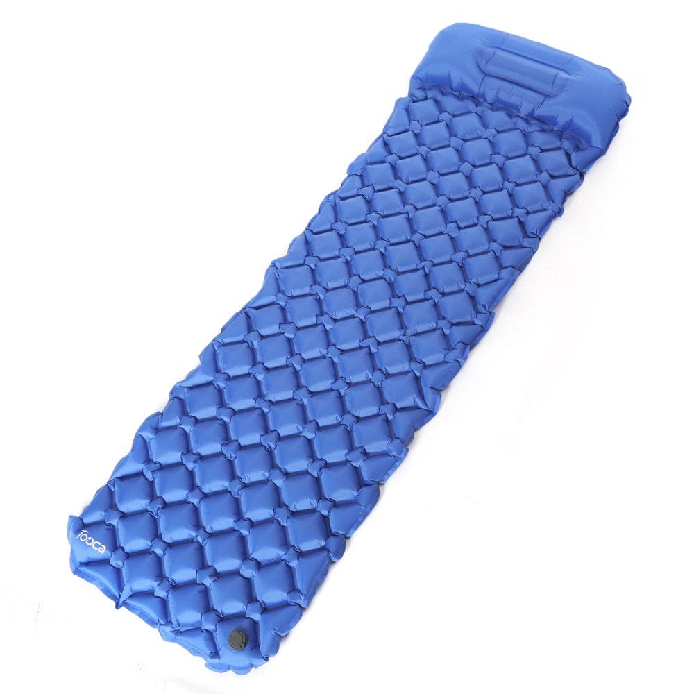 74X24'' Ultralight Foldable Self Inflatable Sleeping Pad Camping Mat Camping Mattress with Pillow for Backpacking, Hiking, Traveling and Hiking