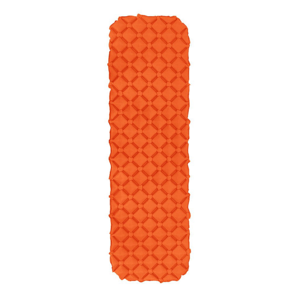 Sleeping Pad - Ultralight Inflatable Sleeping Mat, Ultimate for Camping, Backpacking, Hiking (Orange)