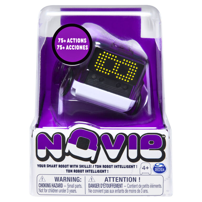 Spin Master - Novie - Interactive Robot (purple) RC Toy (27064) LOW STOCK