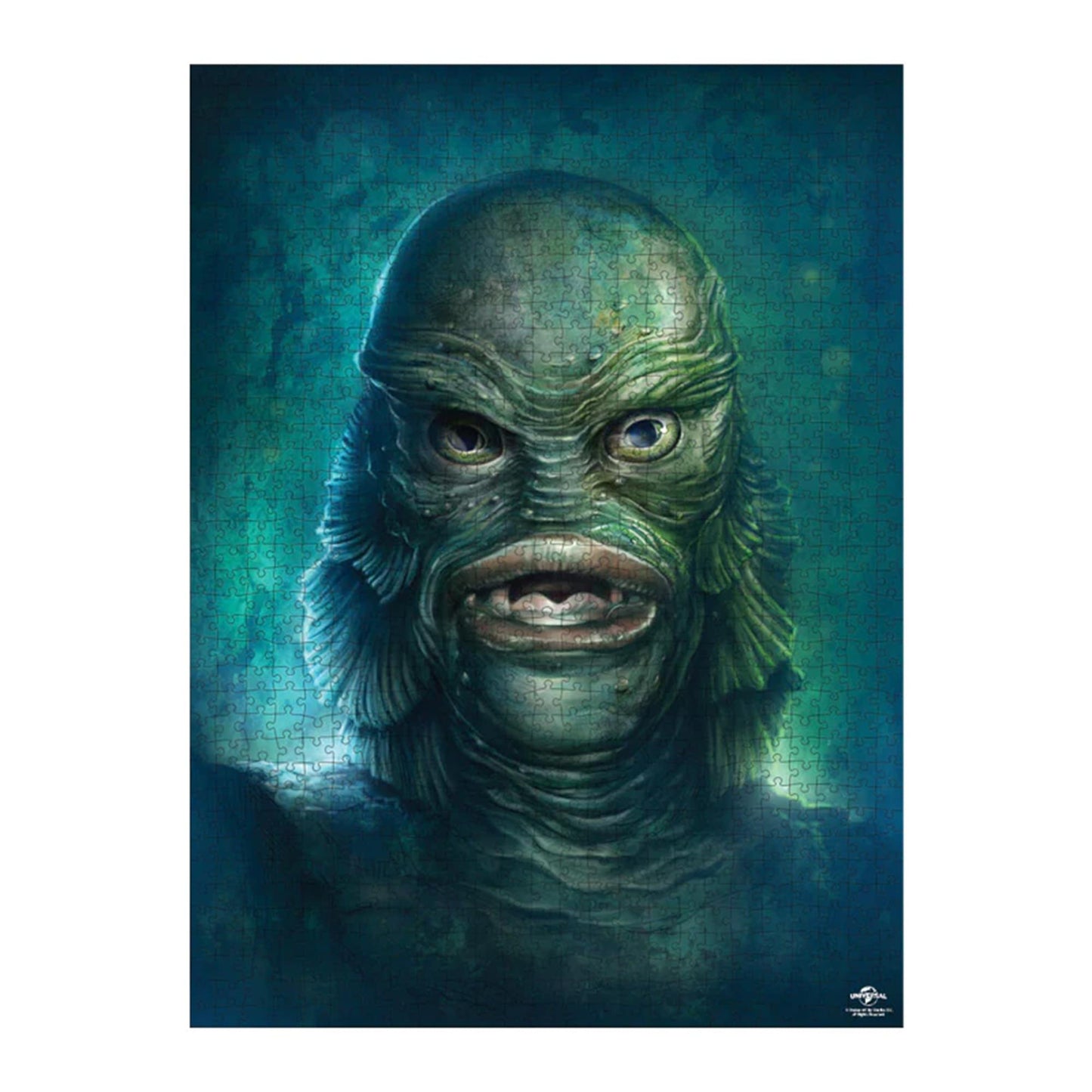 Universal Monsters Creature from the Black Lagoon 1000 Piece Jigsaw Puzzle