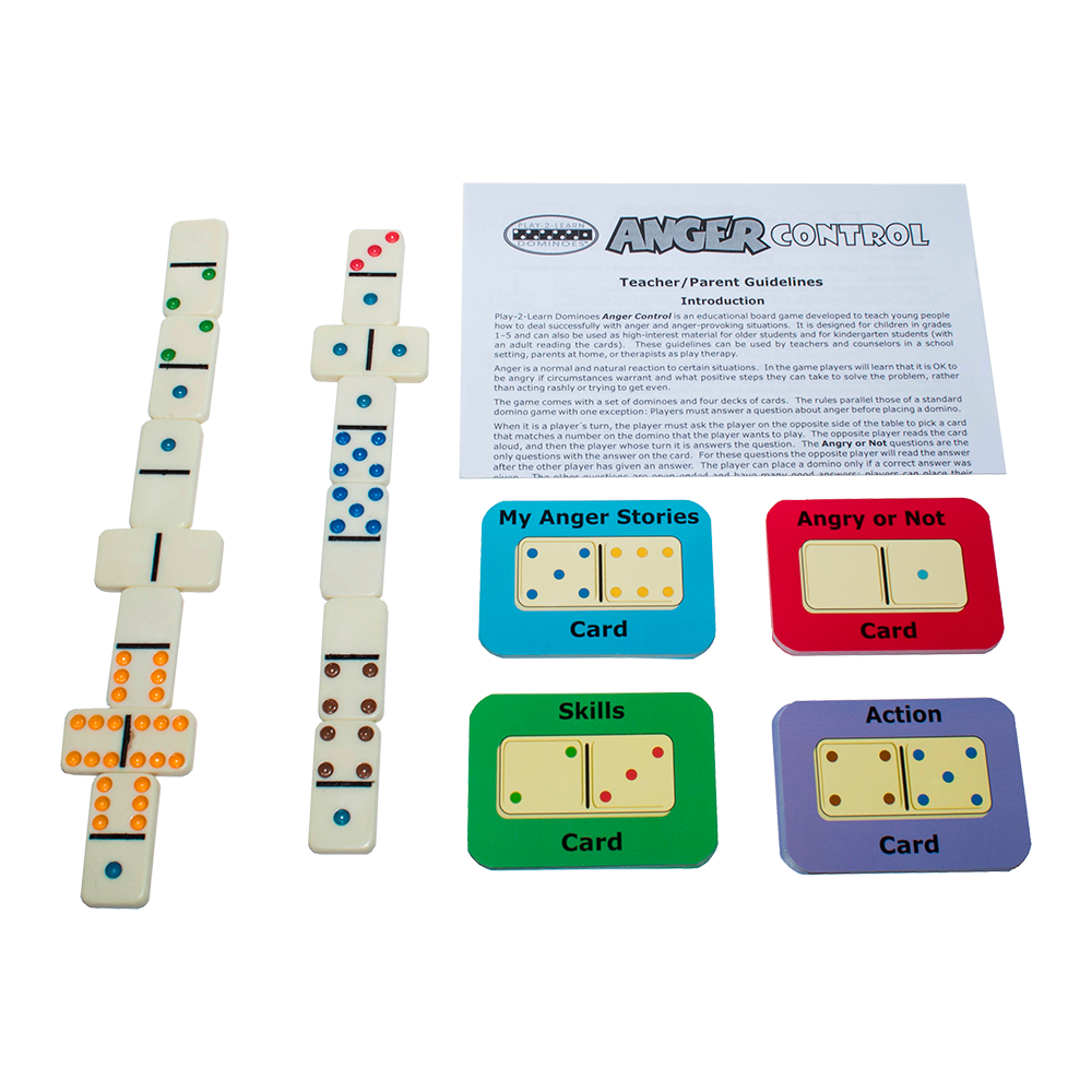 Anger Control: Play-2-Learn Dominoes