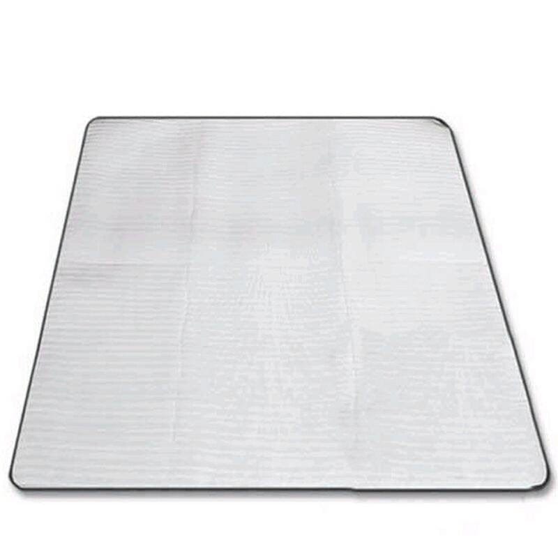Aluminum Sleeping Mattress Mat Pad Outdoor Camping Picnic with Bag 200X200