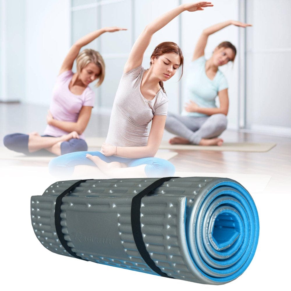 Camping Mat Comfortable Moisture-Proof with Strap Sleeping Pad for Outdoor