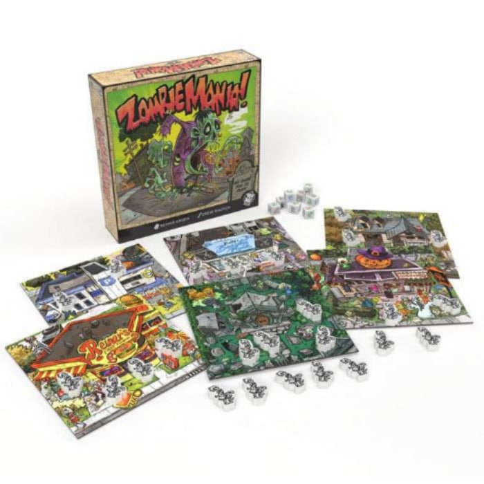 Zombie Mania Board Game