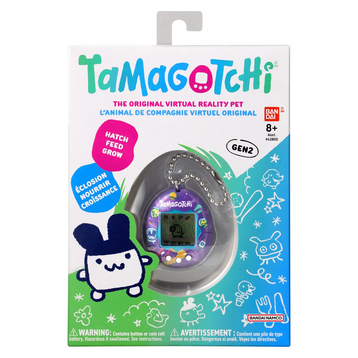 Bandai - The Original Tamagotchi (Gen 2) Tama Universe Portable Electronic Game (42956) LOW STOCK