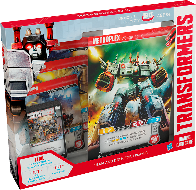 Transformers Trading Card Game - Metroplex Deck