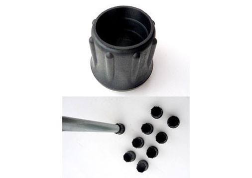 Rubber Bottom Wall Pole Caps
