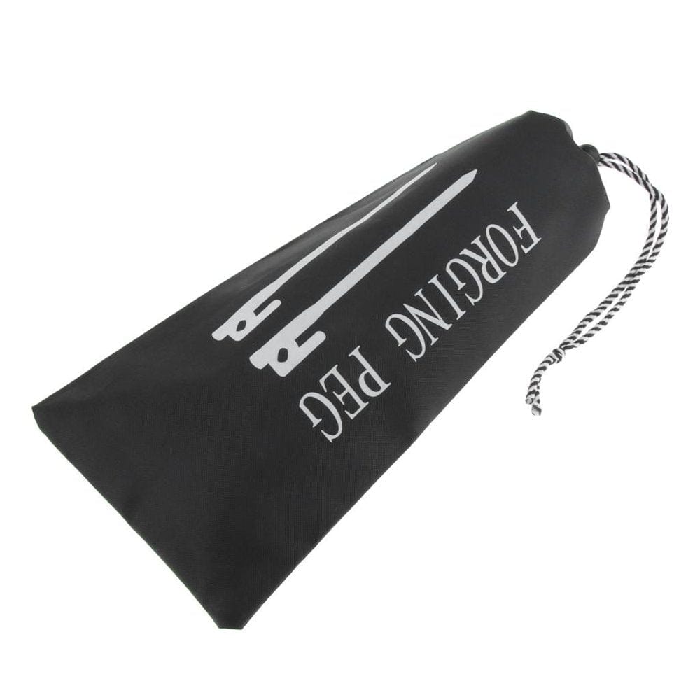 Tent Stakes Bag Outdoor Camping Tent Pegs Nails Drawst Storage Case 40Cm