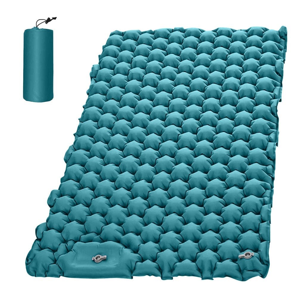 Tomfoto 2 Person Lightweight Camping Mat Portable Air Mattress Waterproof Backpacking Sleeping Pad