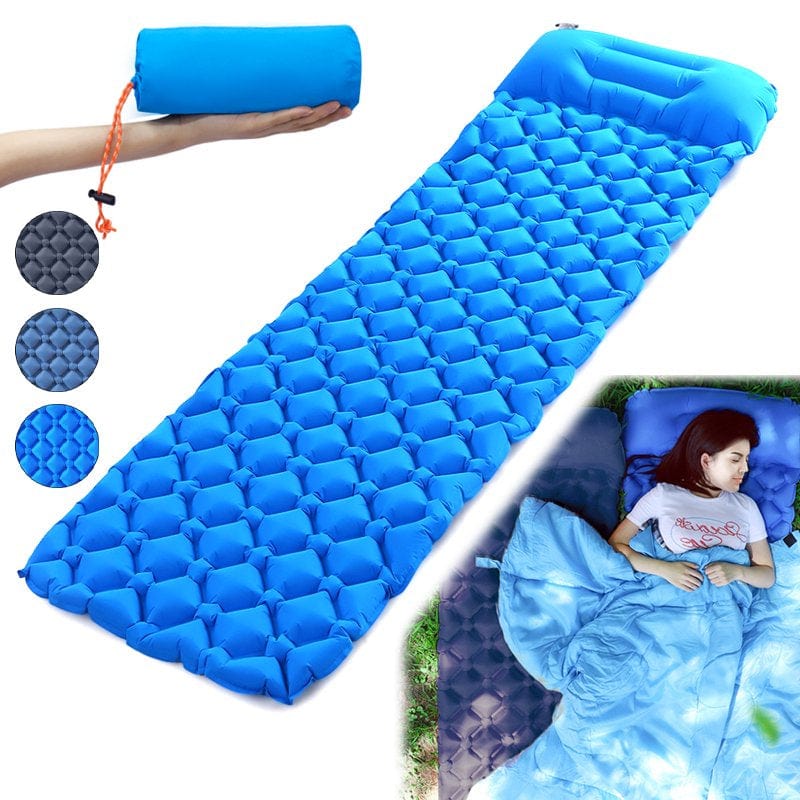 Ultralight Portable Inflatable Air Mattresses Waterproof Sleeping Pad for Outdoor Camping Hiking Traveling
