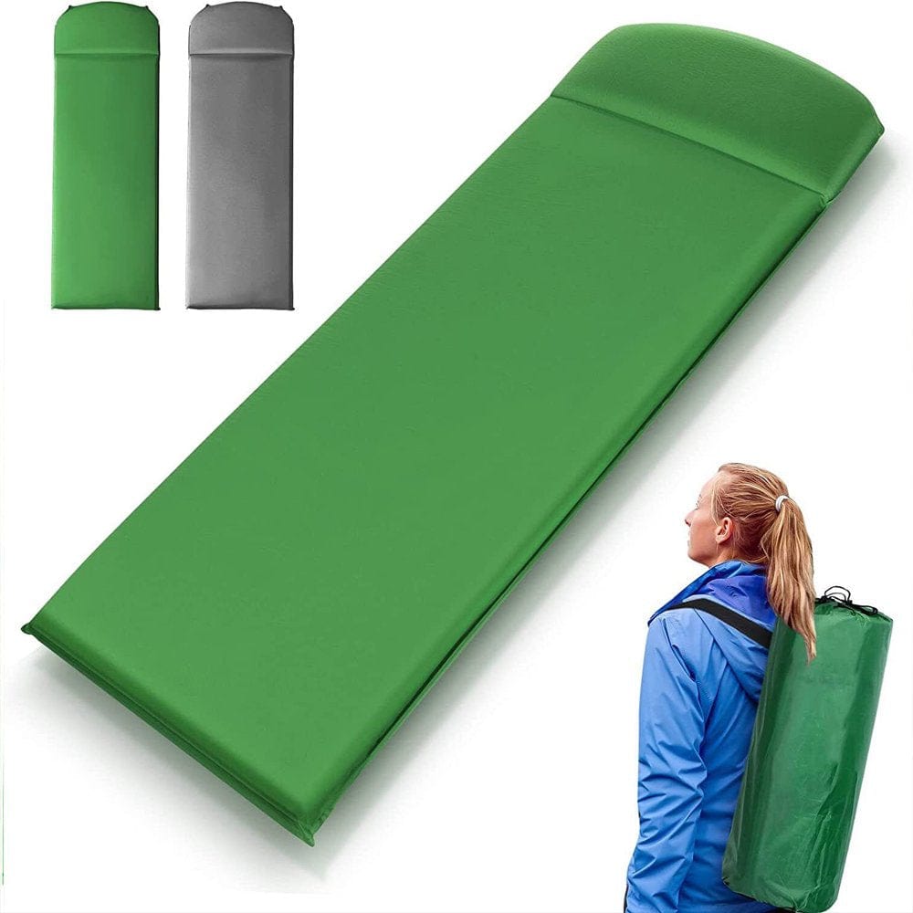 Wild Camping Sleeping Pad Foam Self-Inflating Pillow Waterproof Hiking Pillow