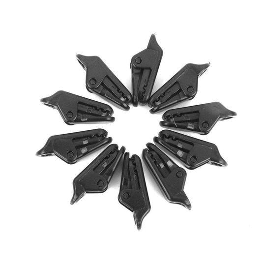 10Pcs Heavy Duty Tarp Clamps Tent Awning Clips for Holding up Tarp, Canopy, Car Cover, Winter Boat Cover,