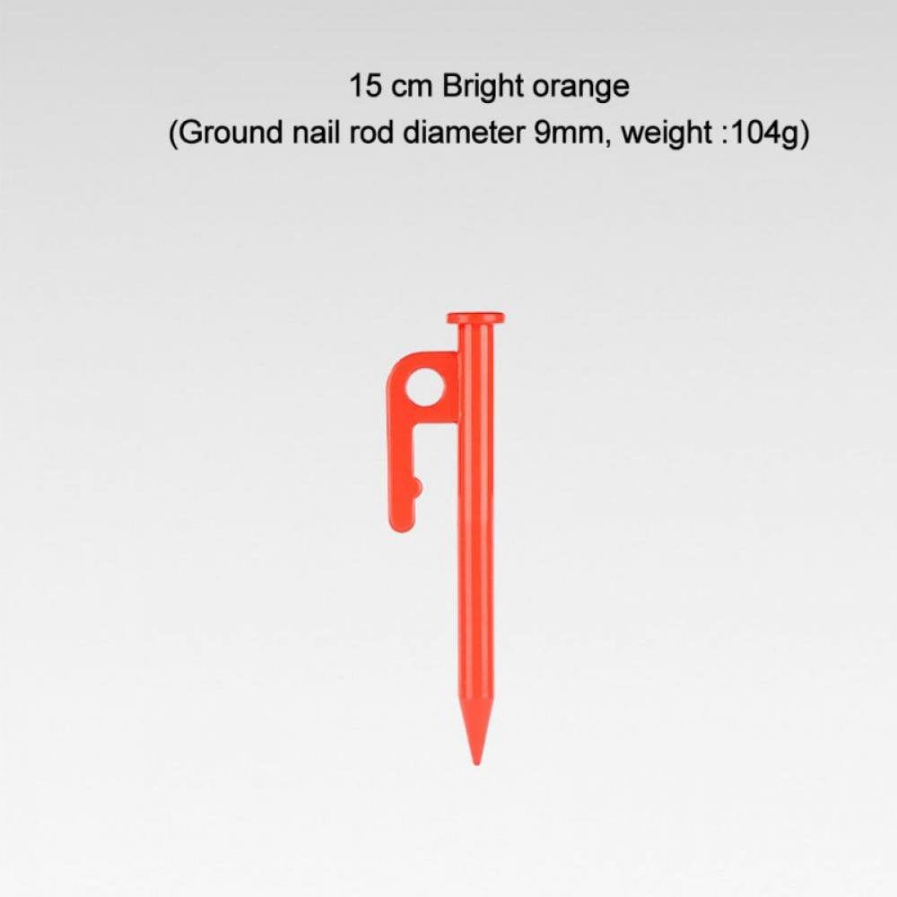 1Pc Tent Pegs High Hardness Camping Pegs Tent Accessories Khaki 30Cm/11.81"