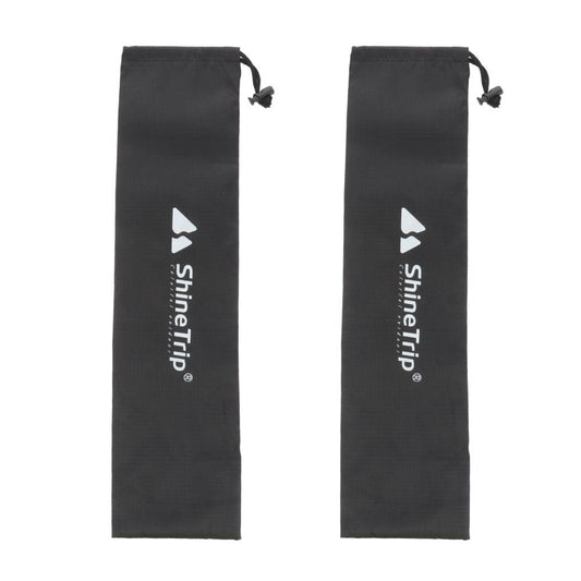 2PCS Outdoor Tent Pole Storage Bag Storage Pouch Organizing Storage Bag