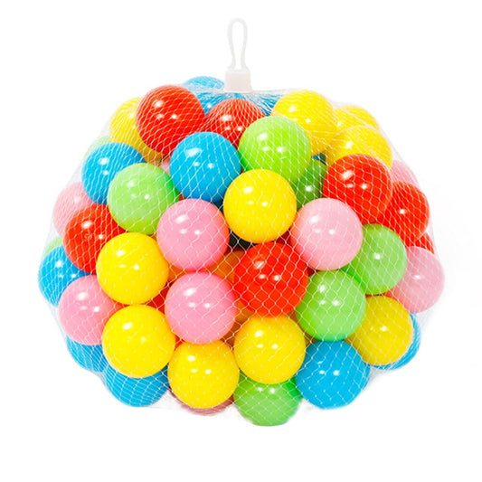 50pcs Children Ocean Ball Pool Color Ball Pastic Ball for Kid (Random Color)