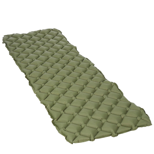 YouLoveIt Sleeping Pad Sleeping Mat for Camping Portable Extra Thickness Inflating Camping Mat Portable Outdoor Inflatable Air Mattress, 3.31x30.51in