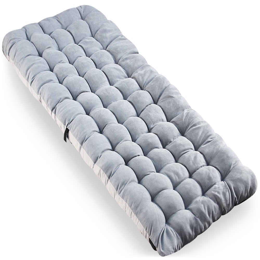 Zone Tech Outdoor Camping Pads Mattress - Classic Gray Comfortable Thicker Cotton Sleeping Cot Waterproof Bottom Pad Mattress