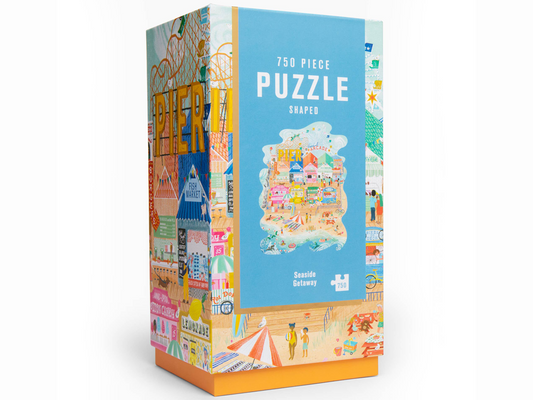 Seaside Getaway, 750-Piece Shape Puzzle