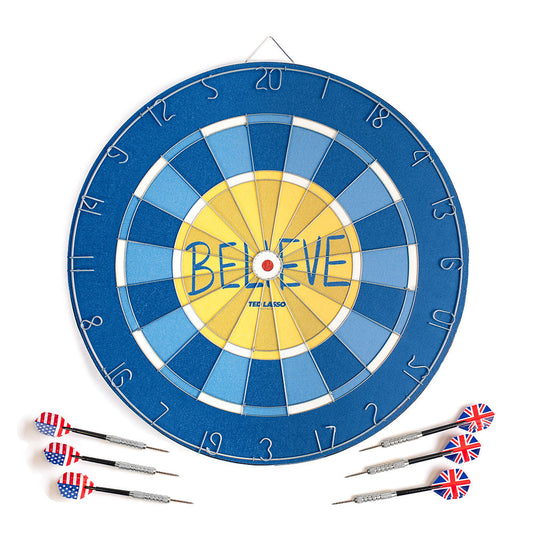 Ted Lasso Believe Dartboard