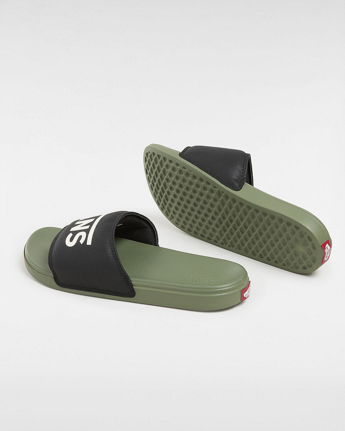 VANS Unisex La Costa Slide - Black / Olivine