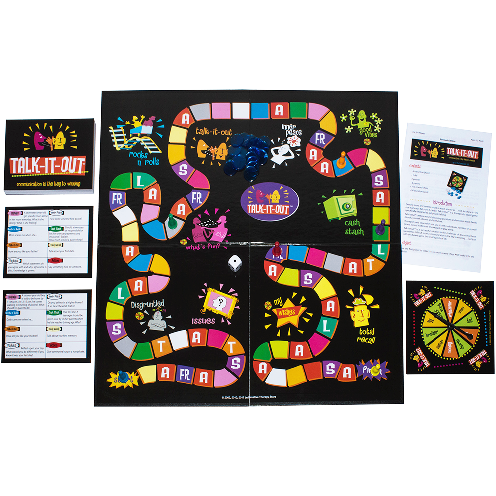 Talk It Out: Revised Edition (Supports Therapy with Teens)