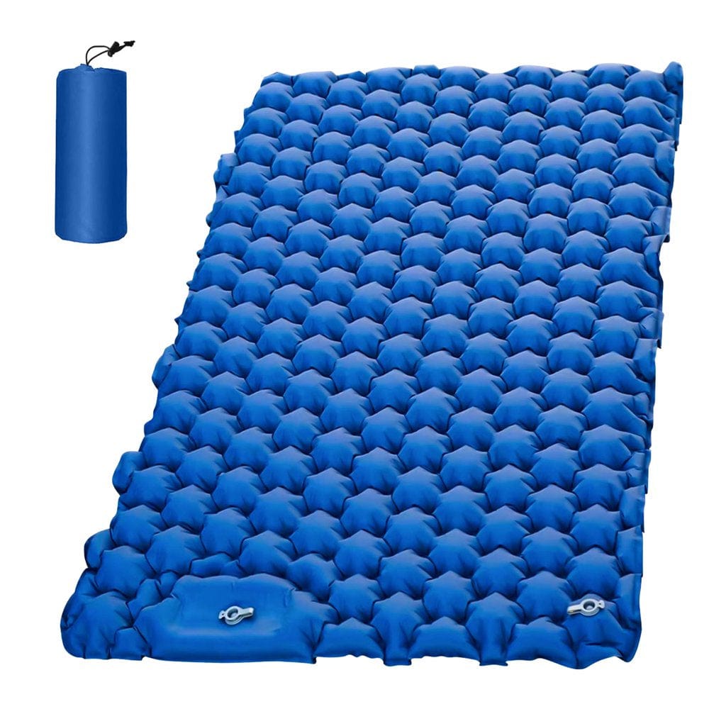 Andoer 2 Person Lightweight Camping Mat Portable Air Mattress Waterproof Backpacking Sleeping Pad