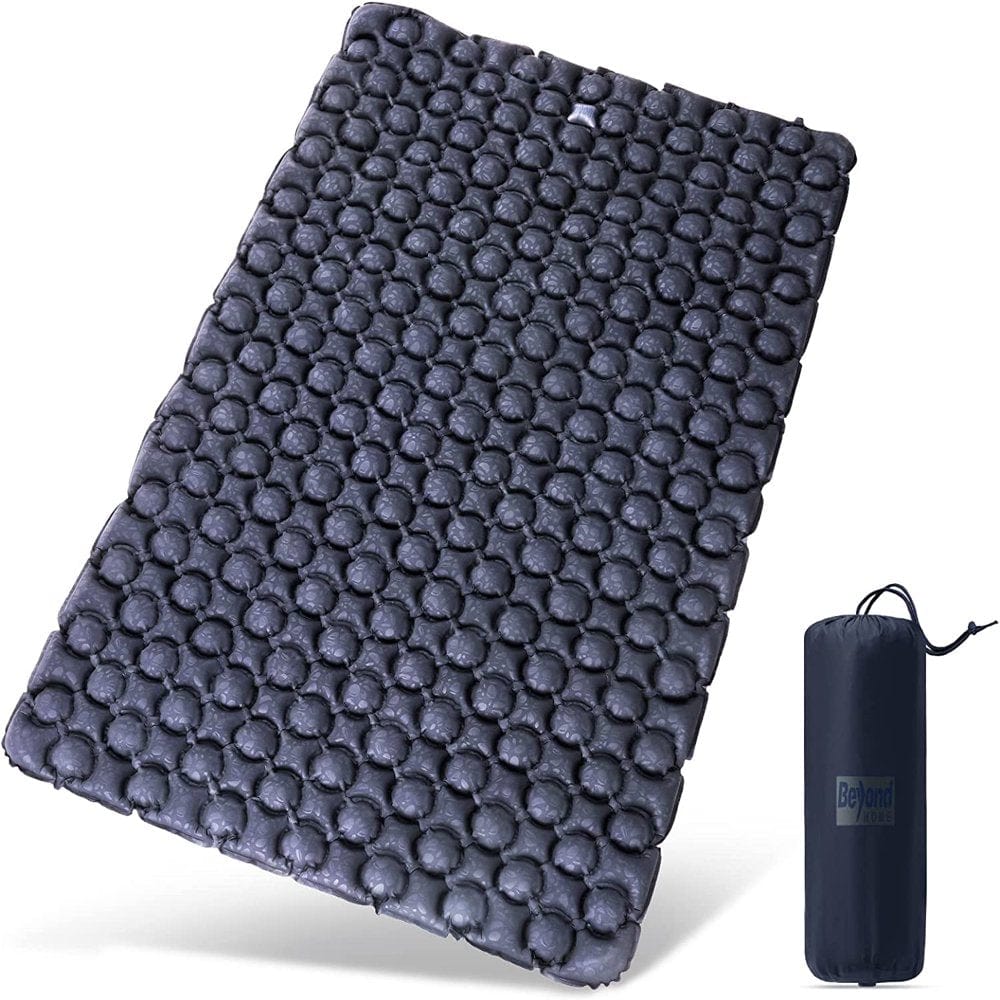 Beyondhome Sleeping Pad, 74.5"L X 23"W X 2.1" Th One Person Camping Mattress for Backpacking, Hiking- Navy Blue