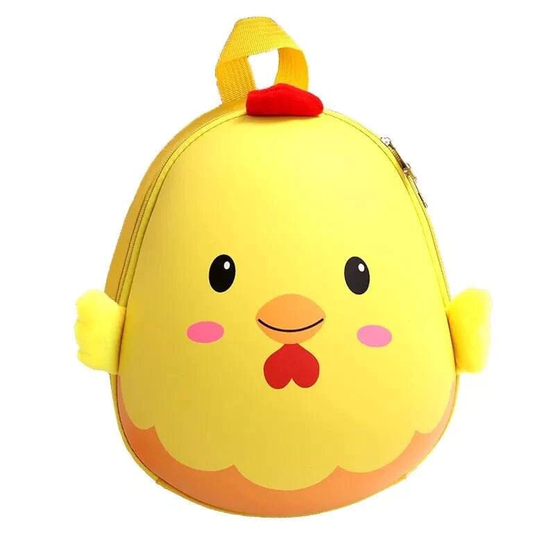 Cartoon Egg Shaped Kids Knapsacks Toys & Games Chicken Yellow - DailySale
