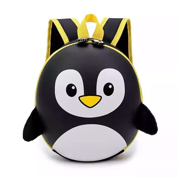 Cartoon Egg Shaped Kids Knapsacks Toys & Games Penguin Black - DailySale