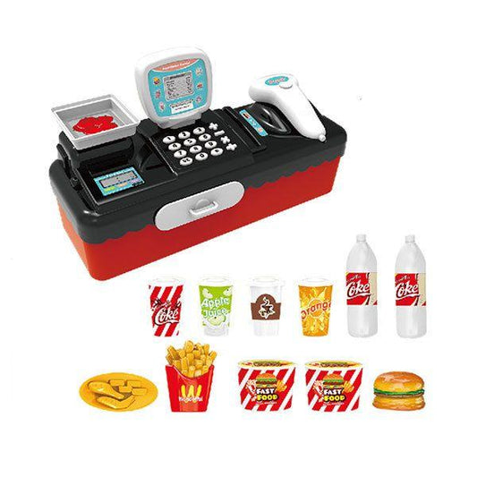 Cash Register for Kids with Play Food