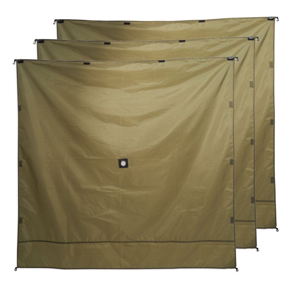 CLAM Quick-Set Screen Tent Wind & Sun Panel, Accessory Only, Blue (3 Pack)