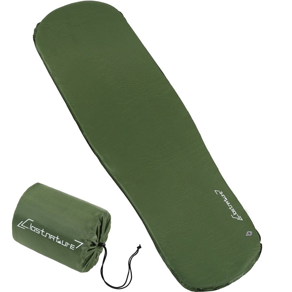 Clostnature Self Inflating Sleeping Pad for Camping - 1.5 Inch Camping Pad, Lightweight Inflatable Camping Mattress Pad, Insulated Foam Sleeping Mat for Backpacking, Tent