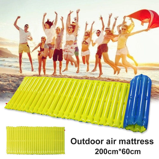 COOLL Portable Outdoor Camping Inflatable Moisture-Proof Sleeping Pad Mattress Mat