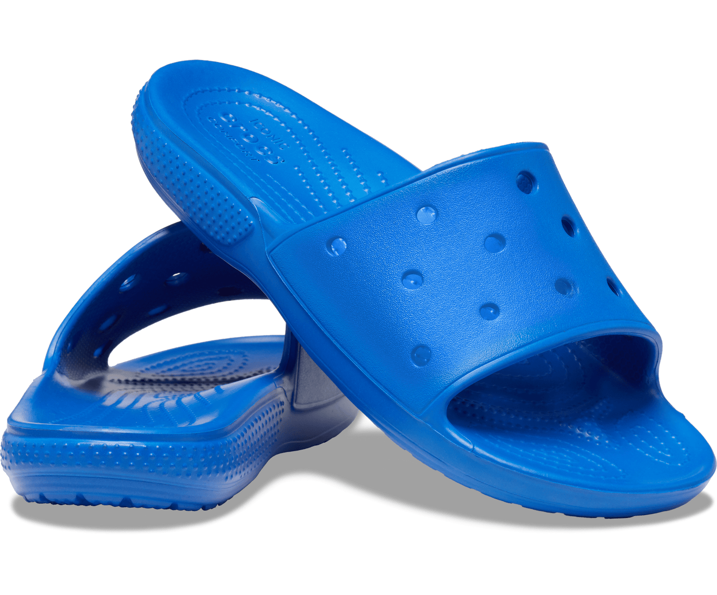Crocs Unisex Classic Slide - Blue Bolt