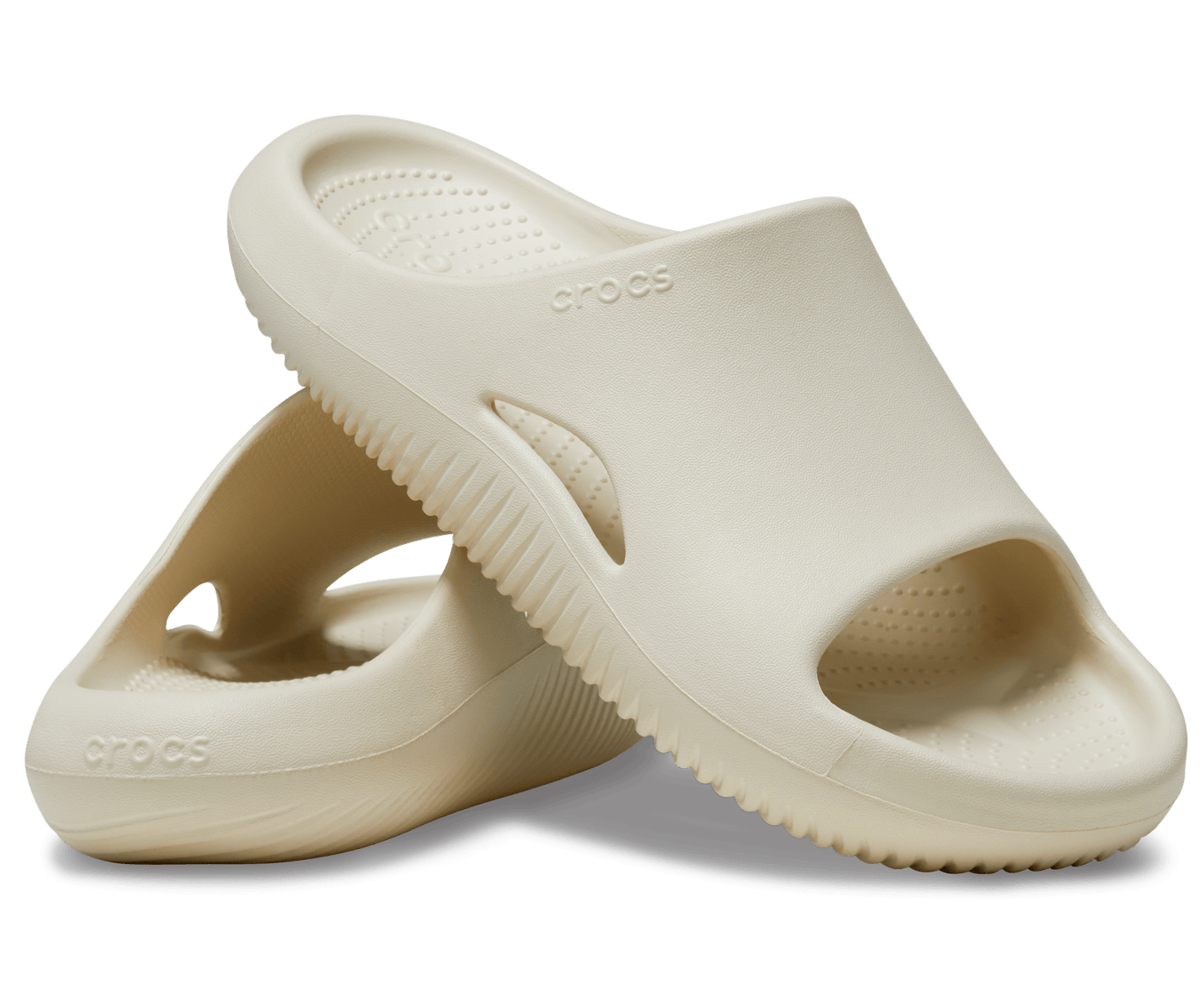 Crocs Unisex Mellow Slide - Bone