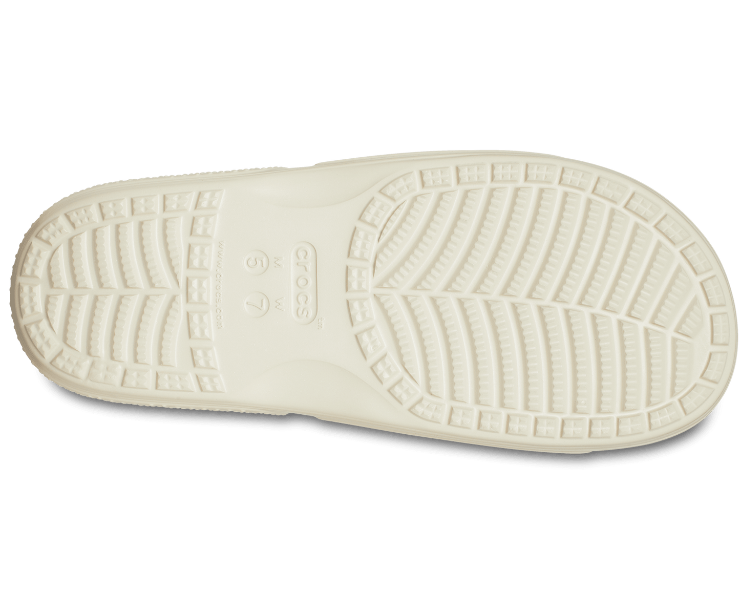 Crocs Unisex Classic Slide - Bone