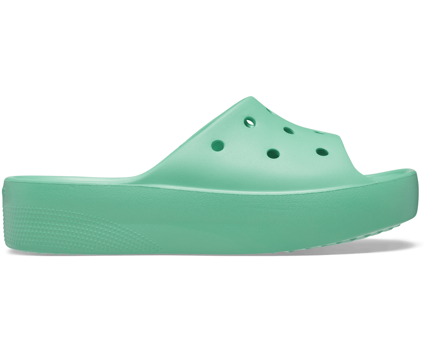 Crocs Unisex Classic Platform Slide - Jade Stone
