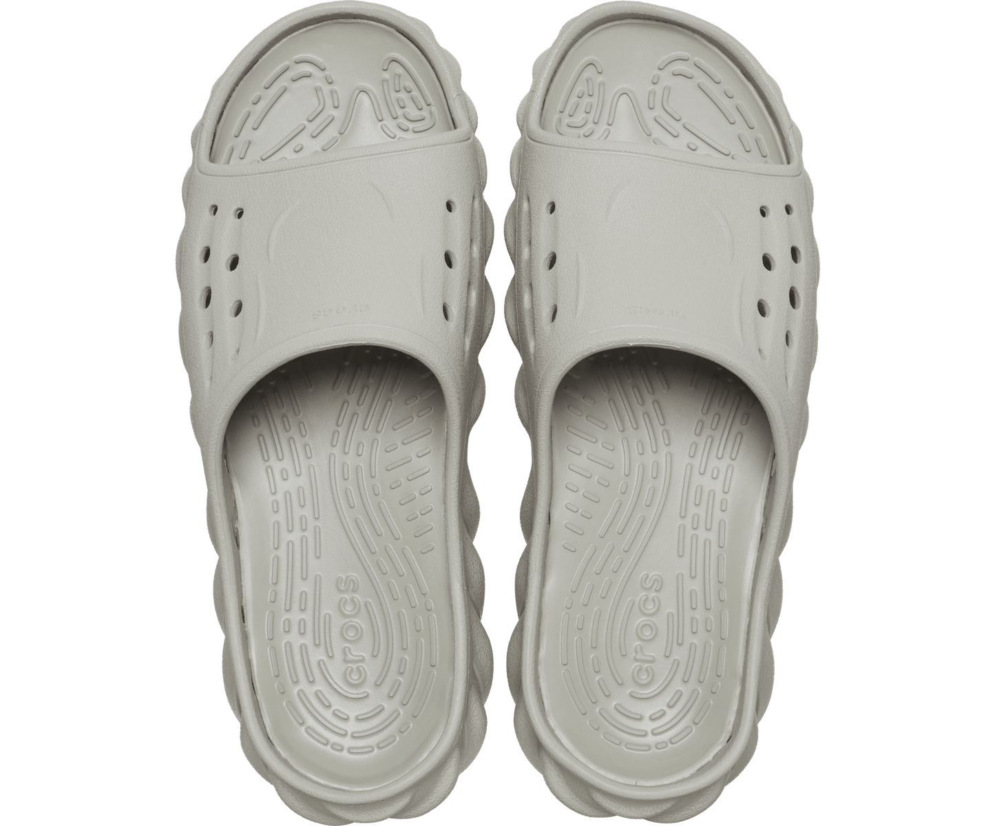 Crocs Unisex Echo Slide - Elephant Grey