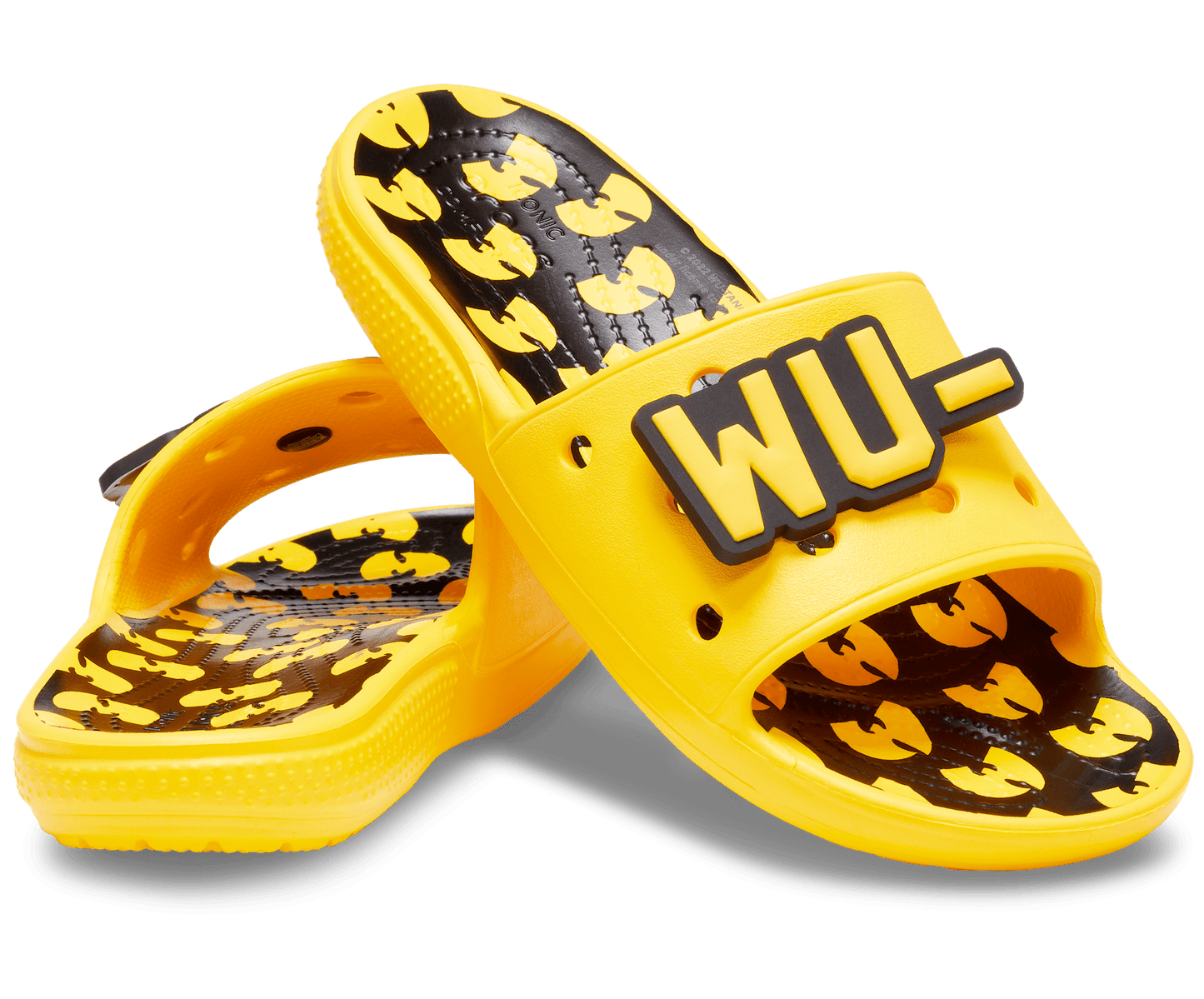Crocs Unisex Classic Wu Tang Clan Slide - Yellow