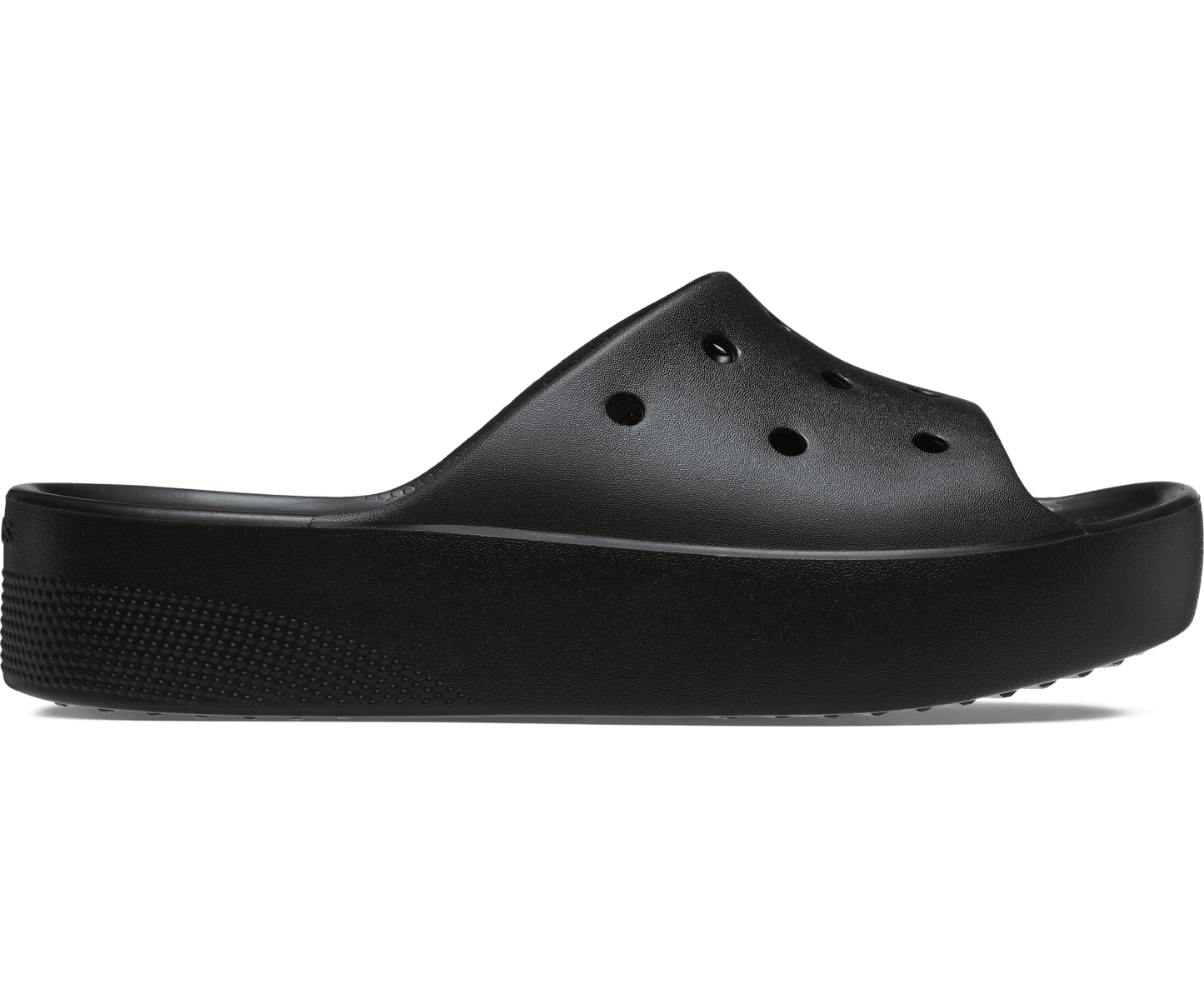 Crocs Unisex Classic Platform Slide - Black
