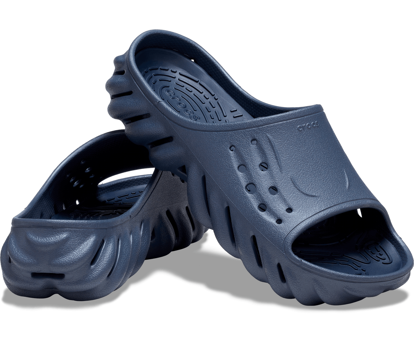 Crocs Unisex Echo Slide - Storm Blue