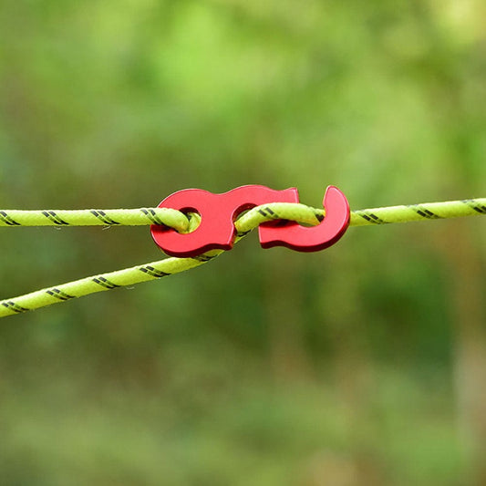 Deals of the Week Hooks/Hangers/Holders CYMMPU Canopy Pull Rope Outdoor Tent Accessories Three Eye Open Wind Rope Buckle Slip Stop Fixed Rope Buckle Umbrella Rope Buckle