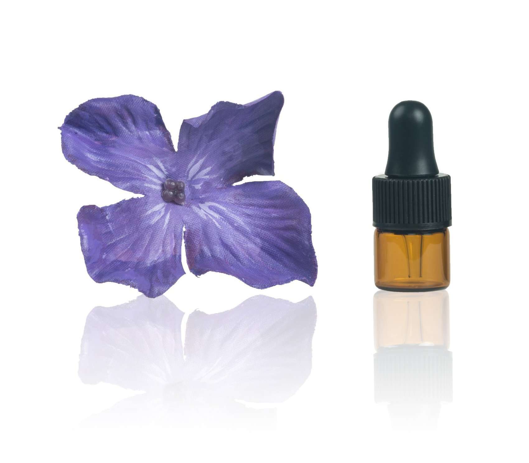 1 ml Amber Glass Vials w/ Black Dropper (Pack of 5) Sample Bottles Got Oils?