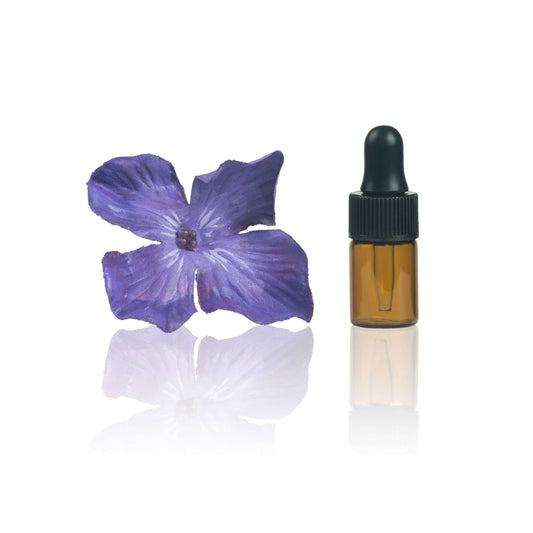 2 ml Amber Glass Vials w/ Black Droppers (Pack of 5) Sample Bottles Got Oils?