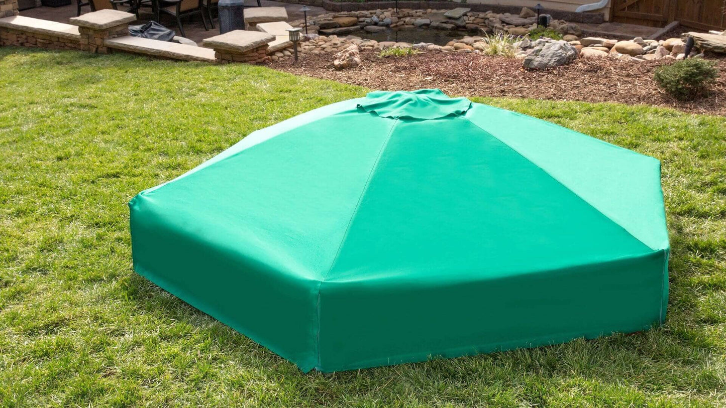 Sandbox Covers Sandboxes Frame It All Hexagon Collapsible Cover