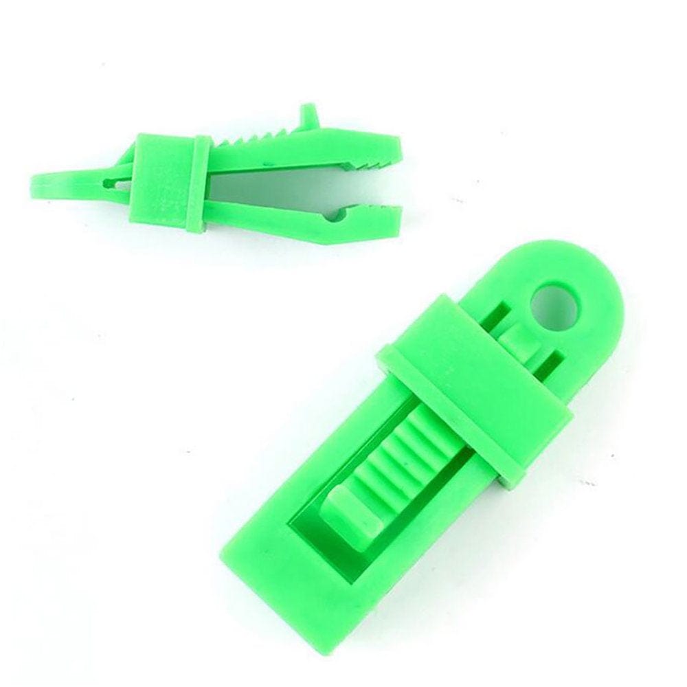 SANWOOD Outdoor Tent Awning Clip Windproof Solid Color Clamp PP Fixed Buckle Camping Accessories