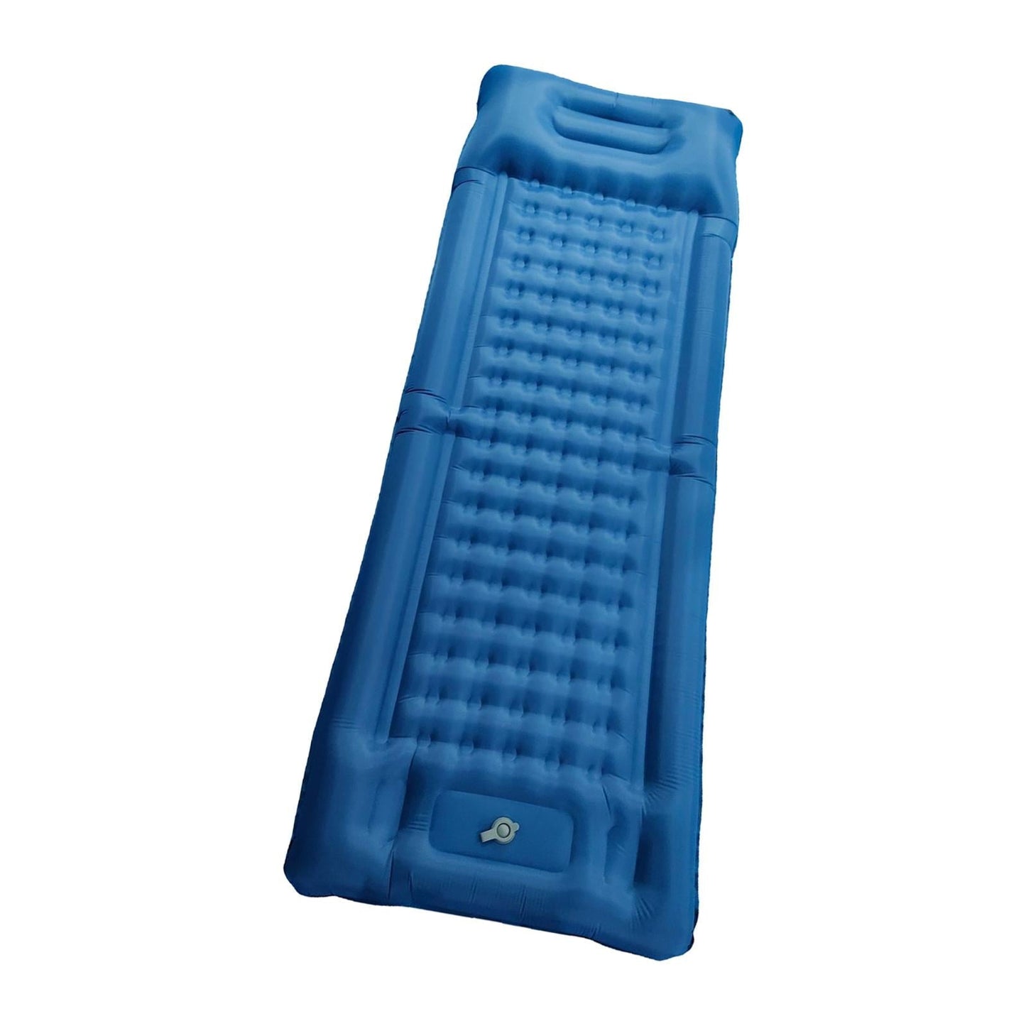 simhoa Inflatable Sleeping Mat Camping Sleeping Pad with Pillow Compact Sleeping Mattress Camping Mattress for Picnic Outdoor Travel Dark Blue
