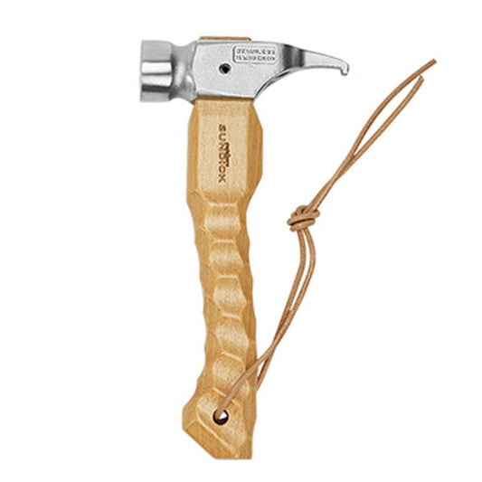 Sundick Camping Hammer Portable Tent Awning Stake Nail Puller Heavy Duty Tent Stake Remover Steel Tent Hammer with Holdi