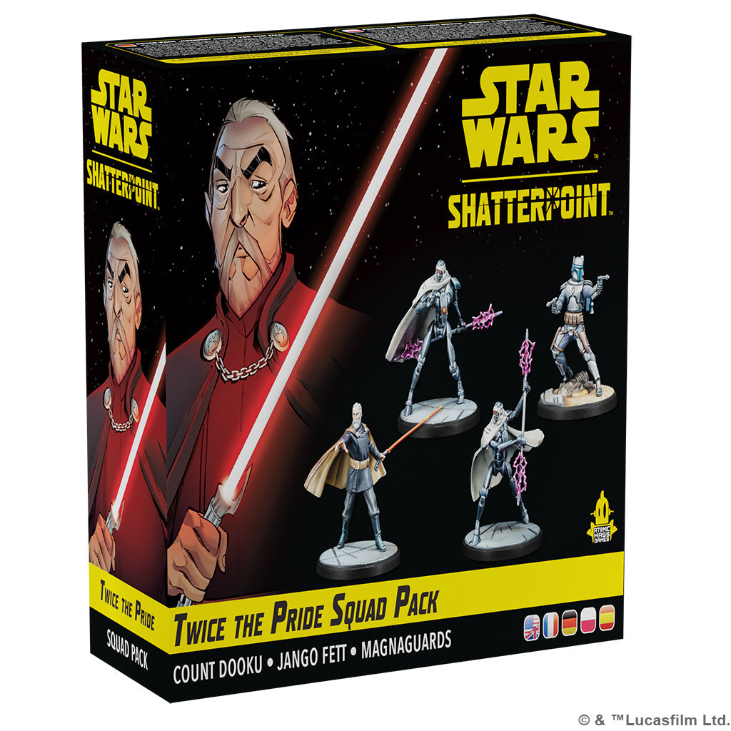 STAR WARS: SHATTERPOINT - TWICE THE PRIDE: COUNT DOOKU SQUAD PACK